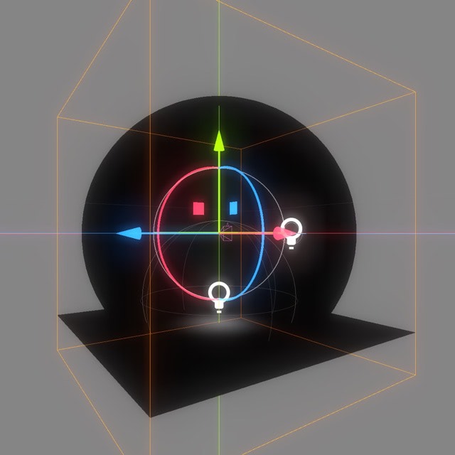 DREAM, process of building the scene